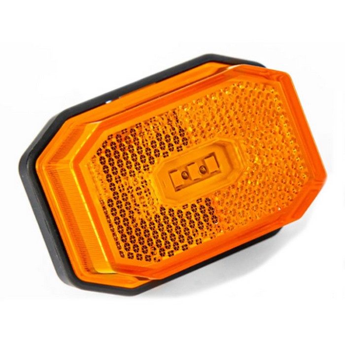 Compact Front Amber LED Marker Lamp MP1648B Image