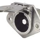 Single Pin Towing Socket Male 047736