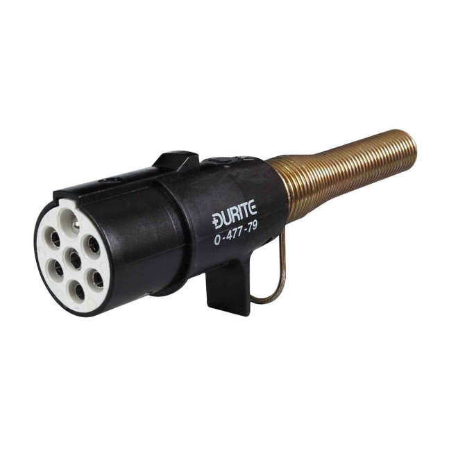 24V 7 Pin Plastic Trailer Socket - ISO 3731(24S) 047779 image