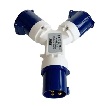 Caravan 230v 2 Way Hook-Up Splitter MP369