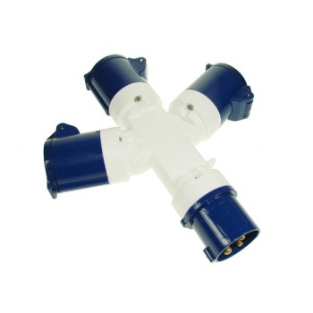 Caravan 230v 3 Way Hook-Up Splitter MP370B
