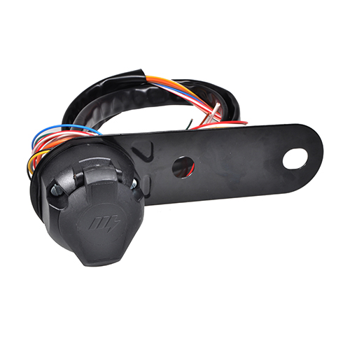 13 Pin Socket Assembly With Mounting Plate MP8079B2M image