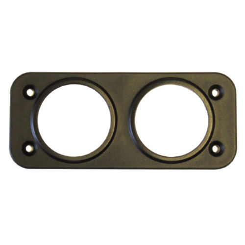 Front Panel Mount 2 hole 28mm 060157 Equipment and Accessories, Cigarette Lighters Plugs and Sockets, DIN Plugs and Sockets image