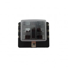 6 way LED Fuse Holder 023456 image