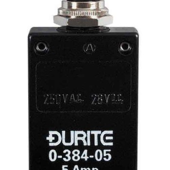 5 Amp Circuit Breaker Panel Mount 038405