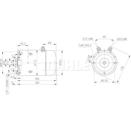 Hydraulic Motor 11212169 DC and Hydraulic Motors image