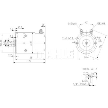 Hydraulic Motor 11216207 DC and Hydraulic Motors image