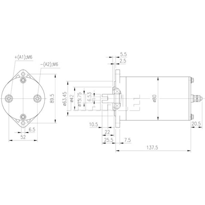 Hydraulic Motor 11216172 Hydraulic Motor 11216172