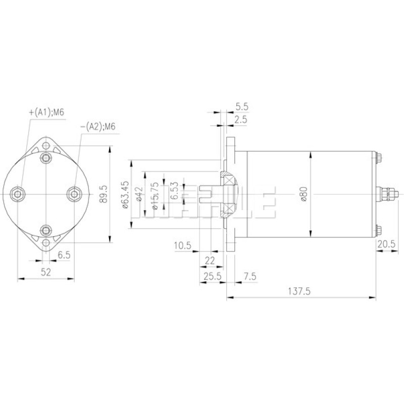 Hydraulic Motor 11216177 Hydraulic Motor 11216177