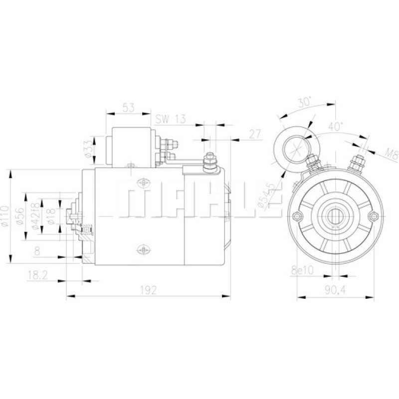 Hydraulic Motor 11212736 Hydraulic Motor 11212736