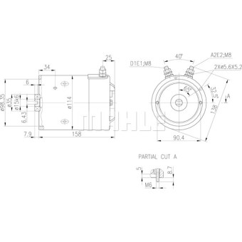 Hydraulic Motor 11216633 DC and Hydraulic Motors image