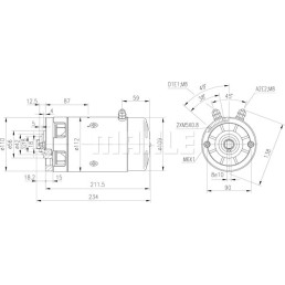 Hydraulic Motor 11212596 image