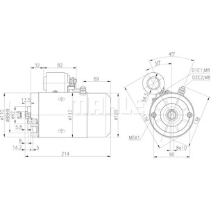 Hydraulic Motor 11216133 DC and Hydraulic Motors image