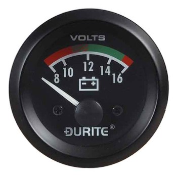 12V Battery Con Voltmeter 052322