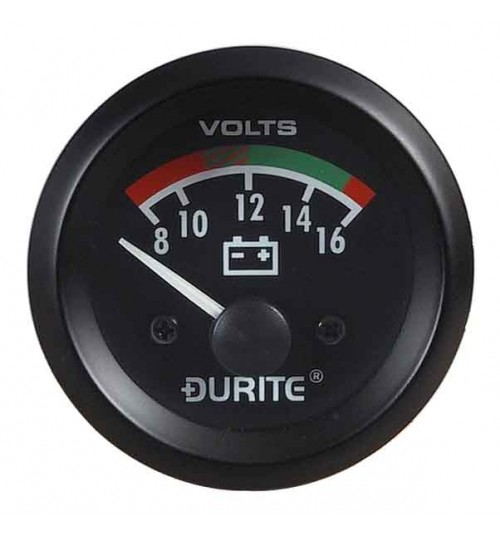 12V Battery Con Voltmeter 052322