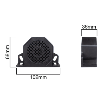 Multi Frequency Alarm RA30 Horns and Audible Devices, Reversing Alarms image