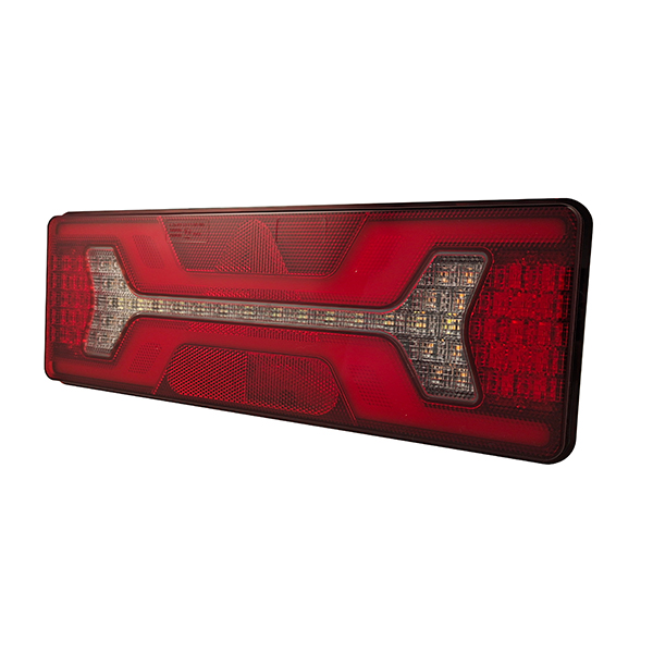 LED 7 Function Trailer Light Reflector RH 007172 LED Rear Combination Lamps image