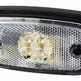 Clear 12V LED  Side Marker Length 120mm  016700