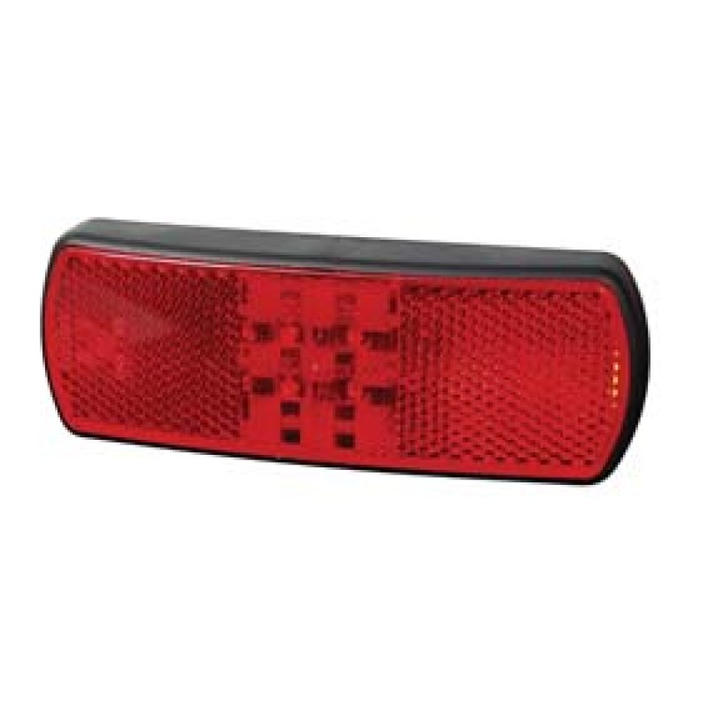 12-24V LED Red Marker with Leads  017155