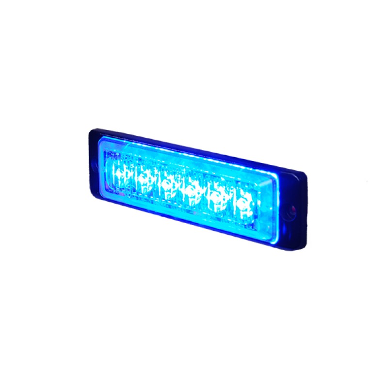Slimline Blue R65 High Intensity Warning Light 044102 Slimline Blue R65 High Intensity Warning Light 044102