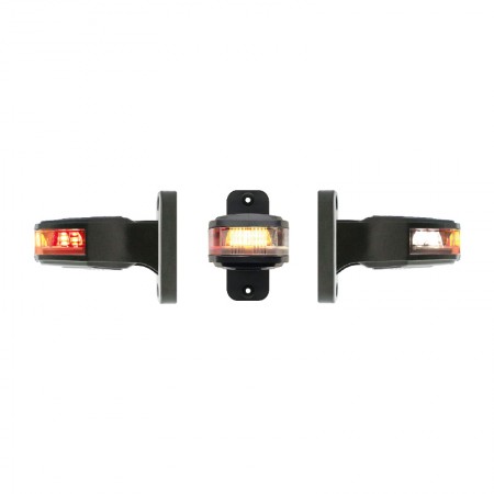Stalk Marker Lamp with Side Marker 1009RE Lighting - LED, LED Red and White Outline Marker Lamps image