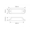 12V Compact Blue Marker 16BC12B 12V Compact Blue Marker 16BC12B