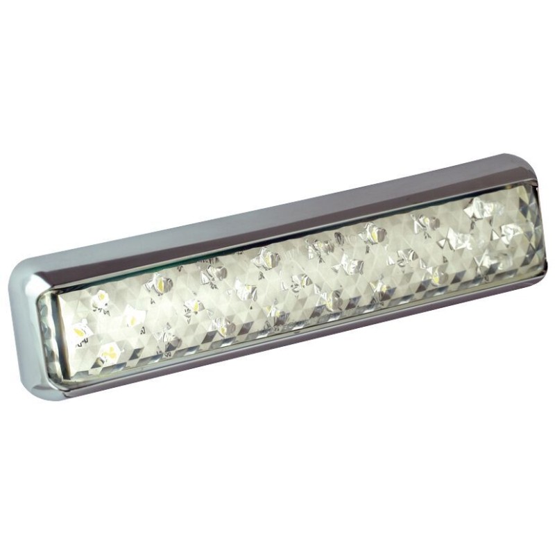Slimline Reversing Lamp 200WME BLACK BEZEL Slimline Reversing Lamp 200WME BLACK BEZEL