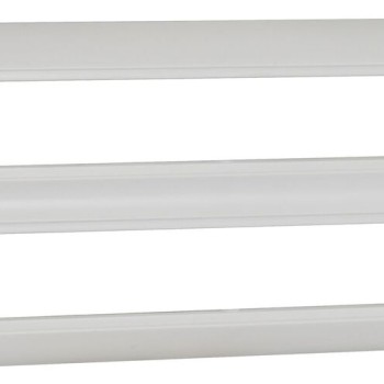 235 Series White Double Bracket 235W2B