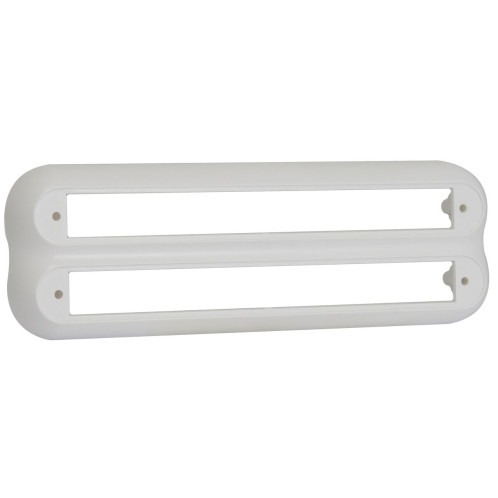 235 Series White Double Bracket 235W2B Mounting Brackets and Bezels for Lighting image