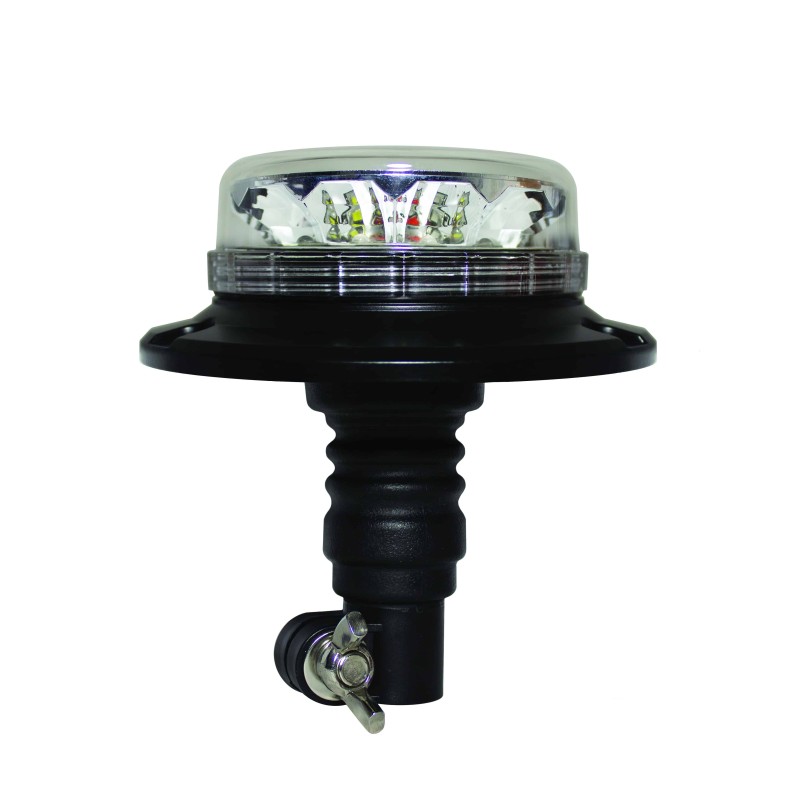 Multicolour LED Low Profile Spigot Mount Beacon AMB727