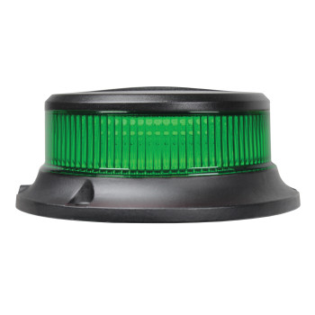 Green Low Profile R65 3 Bolt LED Beacon  AMB925G