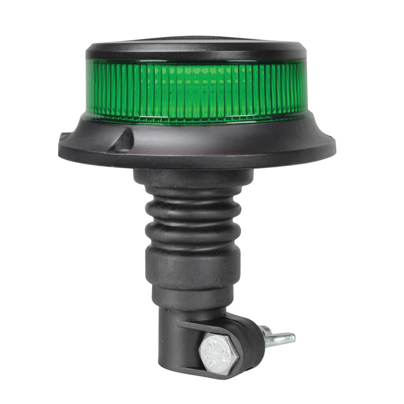 Green Low Profile R65 Spigot LED Beacon AMB927G image