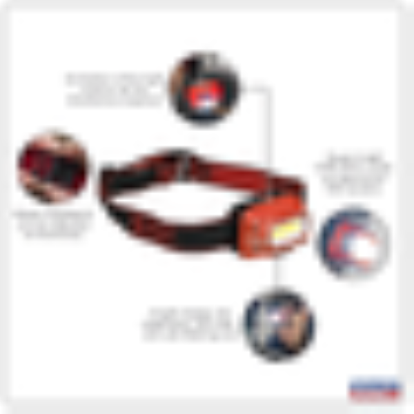 Rechargeable Head Torch with Auto Sensor HT08R Lighting - LED, LED Inspection, Reading and Handheld Lamps image