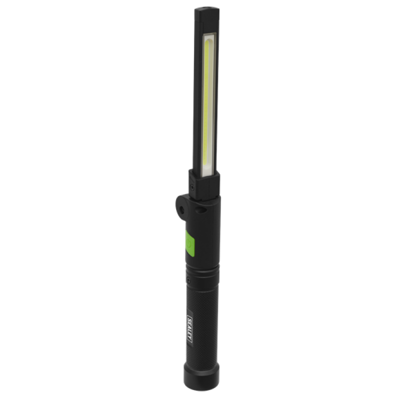 COB & SMD LED Rechargeable Aluminium Folding Pocket Light LED02G