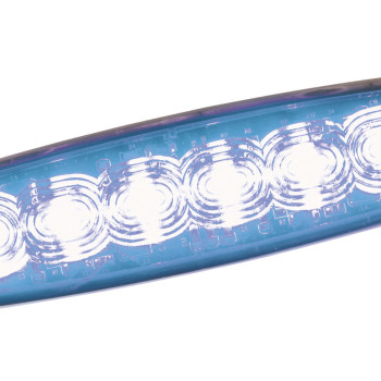 Blue 6 LED Warning Light LED26U