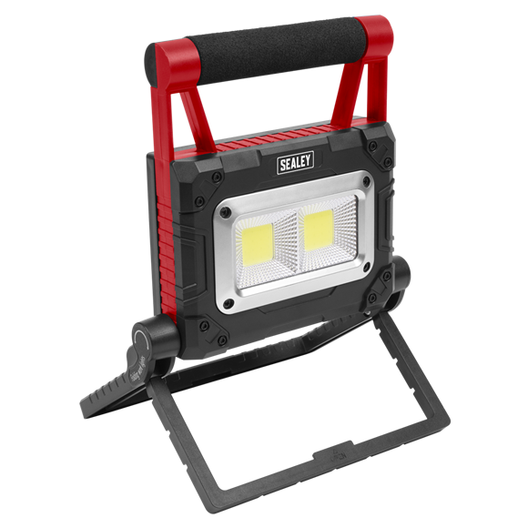 5W COB LED Solar Powered Rechargeable Portable Floodlight LEDFL15WS LED Inspection, Reading and Handheld Lamps image