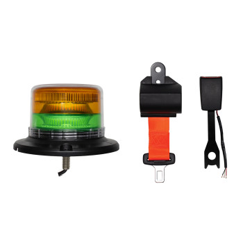 Dual Coloured LED Beacon with Seat Belt Kit SA124
