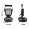 Square LED WorkLamp with Handle and Magnetic Base WL80M Square LED WorkLamp with Handle and Magnetic Base WL80M