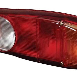 Universal Rear Lamp with Connector 007101