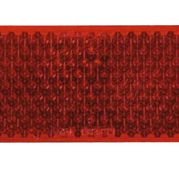 Amber Self Adhesive Rectangular Reflector 050560