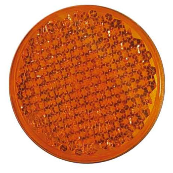 55mm Diam Amber Reflector 066580