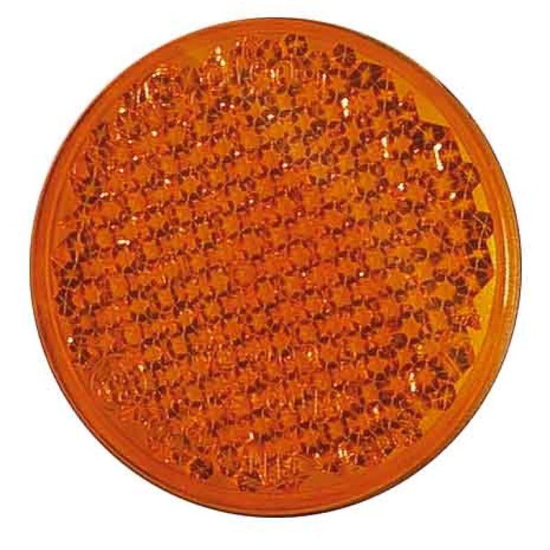 55mm Diam Amber Reflector 066580