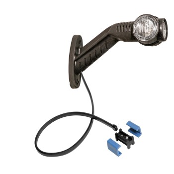 Superpoint III LED  Red and White Outline Marker Lamp RH 313302007