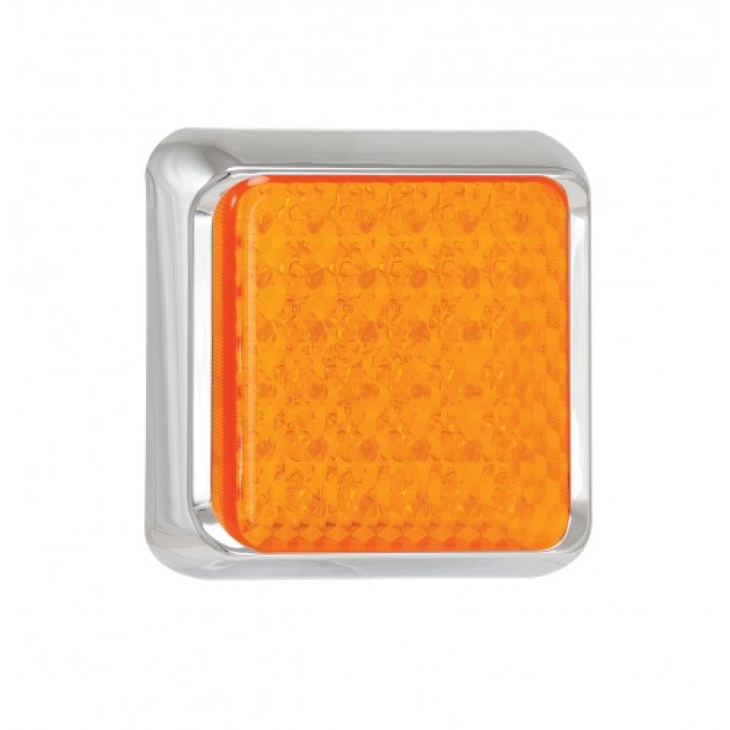 Square Rear Indicator Lamp Chrome 80CAME