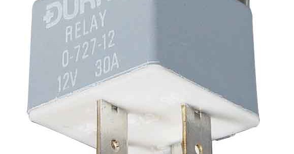 12V 30A Mini Make and Break Relay 072712 | AEP UK LTD