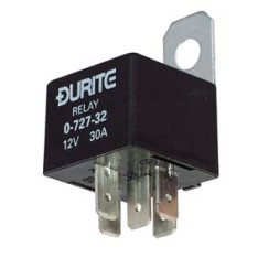 12V Mini Twin Make and Break Relay  072732