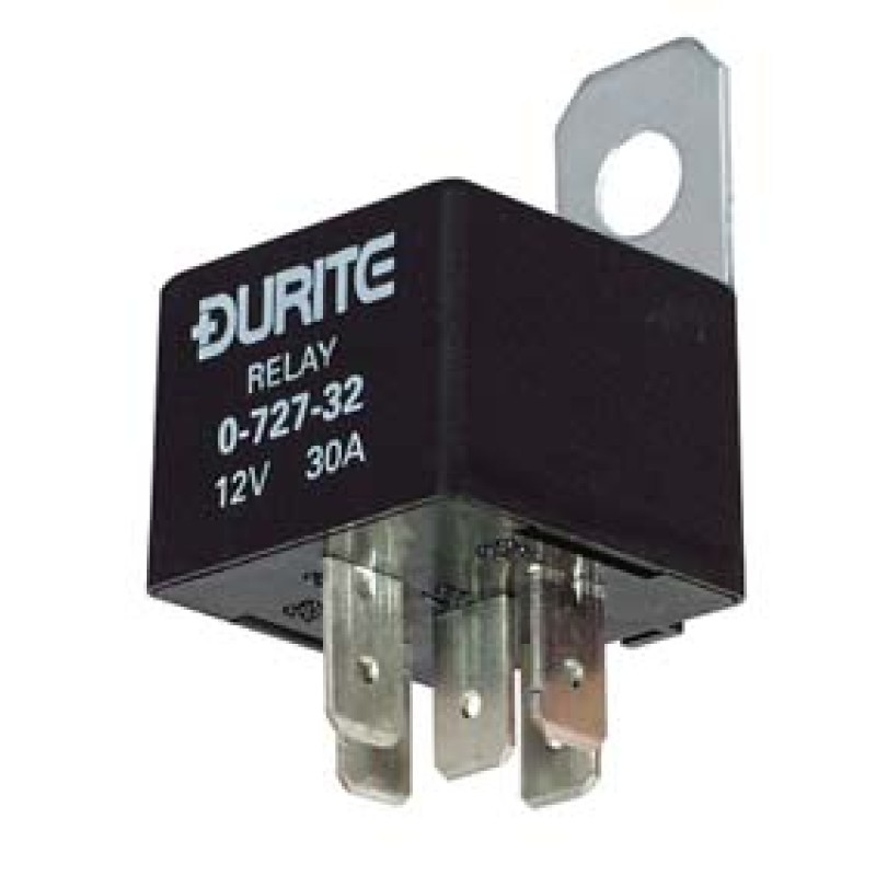 12V Mini Twin Make and Break Relay  072732