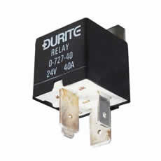 24V Mini Heavy Duty Make and Break Relay 072747 Relays, Solenoids and Flasher Units, 24V Make and Break Relays image