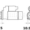 Starter Motor IS1217 OEM PN 11131949 Starter Motor IS1217 OEM PN 11131949