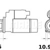 Starter Motor IS1072 OEM PN 11131951 Starter Motor IS1072 OEM PN 11131951